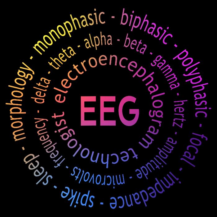 Colorful EEG - EEG Appreciation - EEG Pediatric Appreciation Bucket Hat