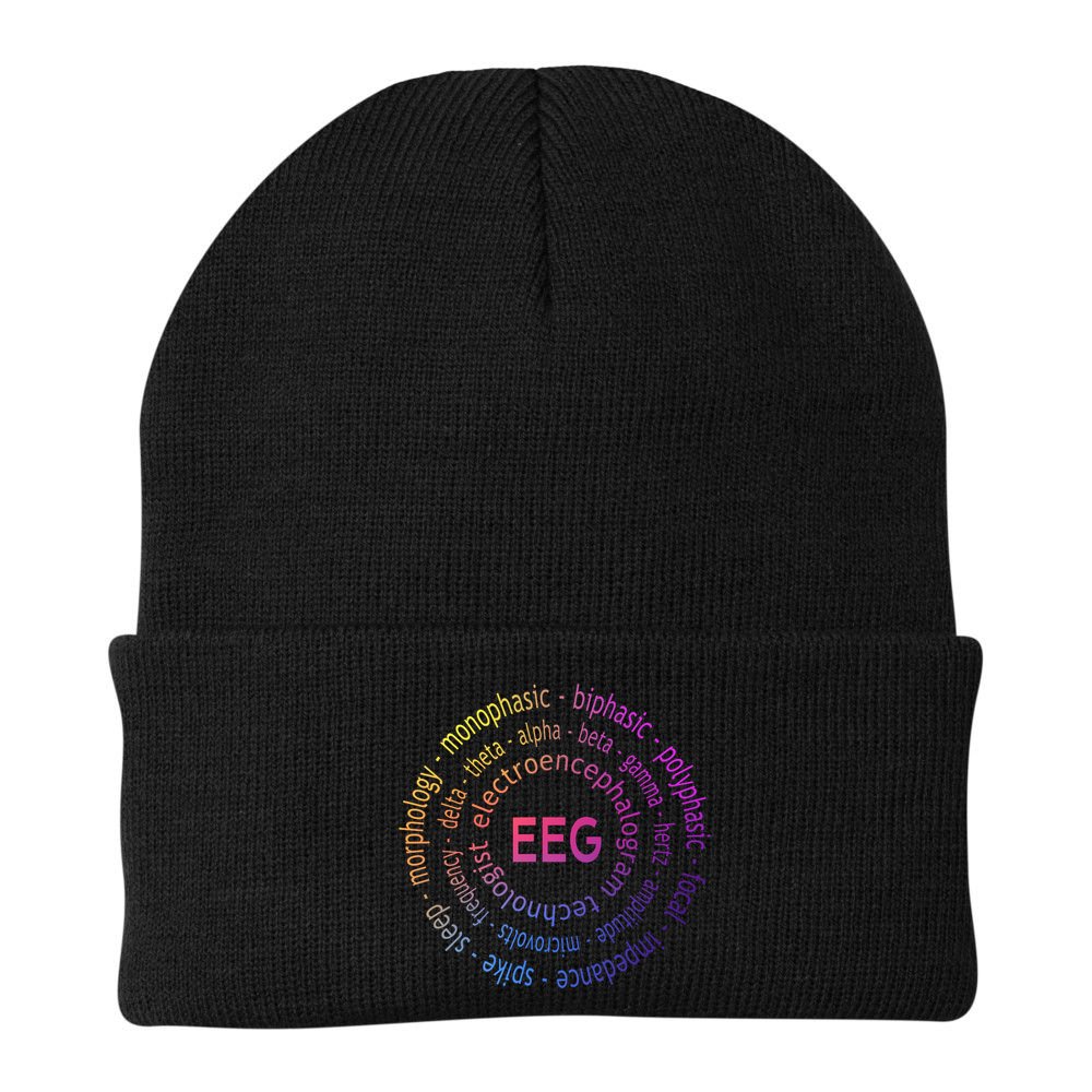Colorful EEG - EEG Appreciation - EEG Pediatric Appreciation Beanie
