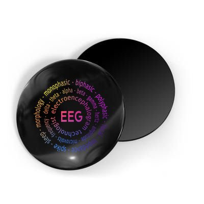 Colorful EEG - EEG Appreciation - EEG Pediatric Appreciation Magnet