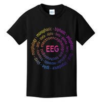 Colorful EEG - EEG Appreciation - EEG Pediatric Appreciation Kids T-Shirt