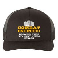 Combat Engineer Engineer Gifts Army Engineering Yupoong Adult 5-Panel Trucker Hat