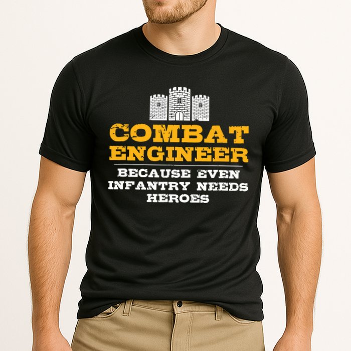 Combat Engineer Engineer Gifts Army Engineering Performance Shirt