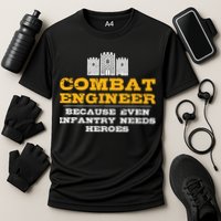 Combat Engineer Engineer Gifts Army Engineering Performance Shirt