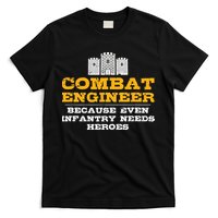 Combat Engineer Engineer Gifts Army Engineering T-Shirt