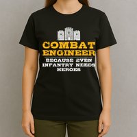 Combat Engineer Engineer Gifts Army Engineering T-Shirt
