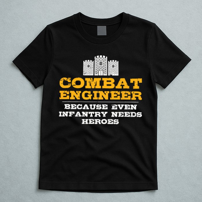 Combat Engineer Engineer Gifts Army Engineering T-Shirt
