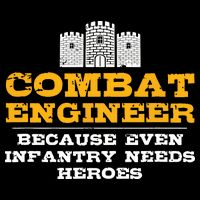 Combat Engineer Engineer Gifts Army Engineering 16 in Basic Backpack