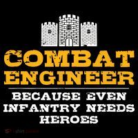 Combat Engineer Engineer Gifts Army Engineering Tie-Dye T-Shirt