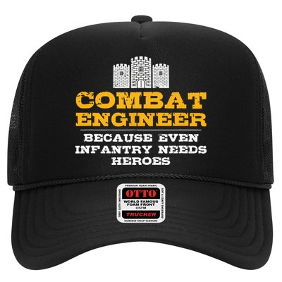 Combat Engineer Engineer Gifts Army Engineering Trucker Hat