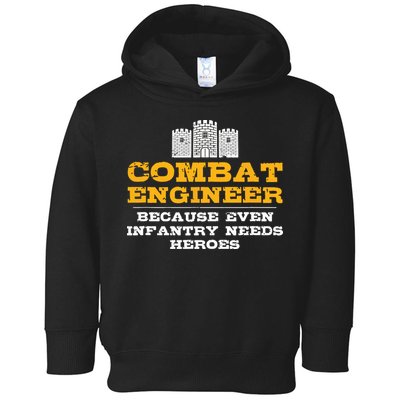 Combat Engineer Engineer Gifts Army Engineering Toddler Hoodie