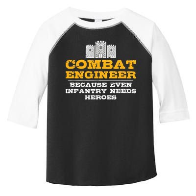 Combat Engineer Engineer Gifts Army Engineering Toddler Fine Jersey T-Shirt