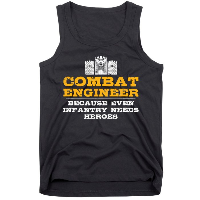 Combat Engineer Engineer Gifts Army Engineering Tank Top