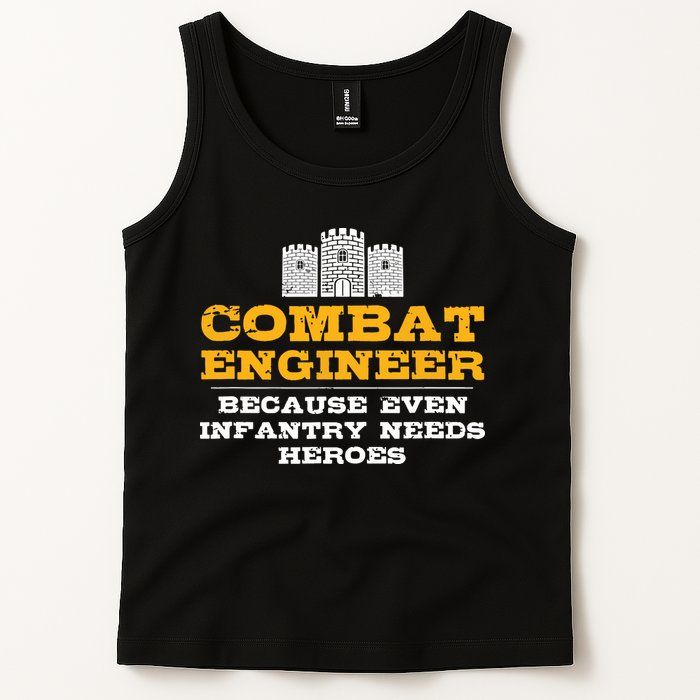 Combat Engineer Engineer Gifts Army Engineering Tank Top