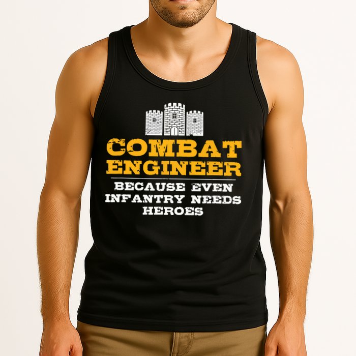 Combat Engineer Engineer Gifts Army Engineering Tank Top