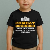 Combat Engineer Engineer Gifts Army Engineering Toddler T-Shirt