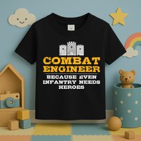 Combat Engineer Engineer Gifts Army Engineering Toddler T-Shirt