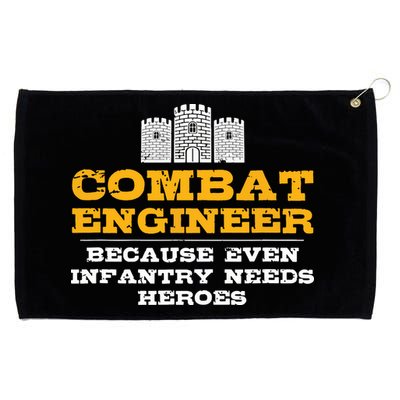 Combat Engineer Engineer Gifts Army Engineering Grommeted Golf Towel
