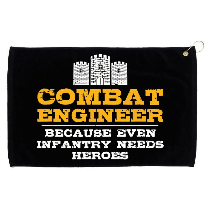 Combat Engineer Engineer Gifts Army Engineering Grommeted Golf Towel