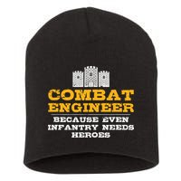 Combat Engineer Engineer Gifts Army Engineering Short Acrylic Beanie