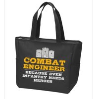 Combat Engineer Engineer Gifts Army Engineering Zip Tote Bag