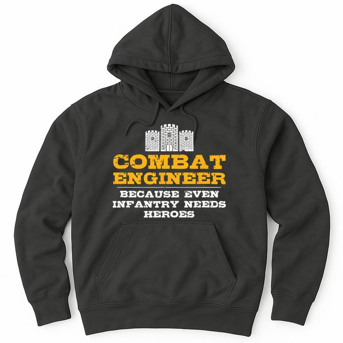 Combat Engineer Engineer Gifts Army Engineering Hoodie