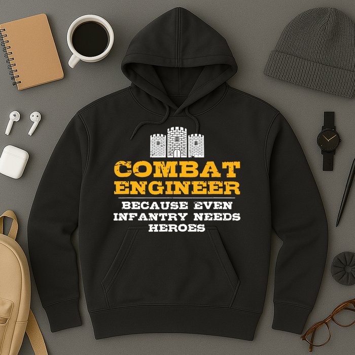 Combat Engineer Engineer Gifts Army Engineering Hoodie