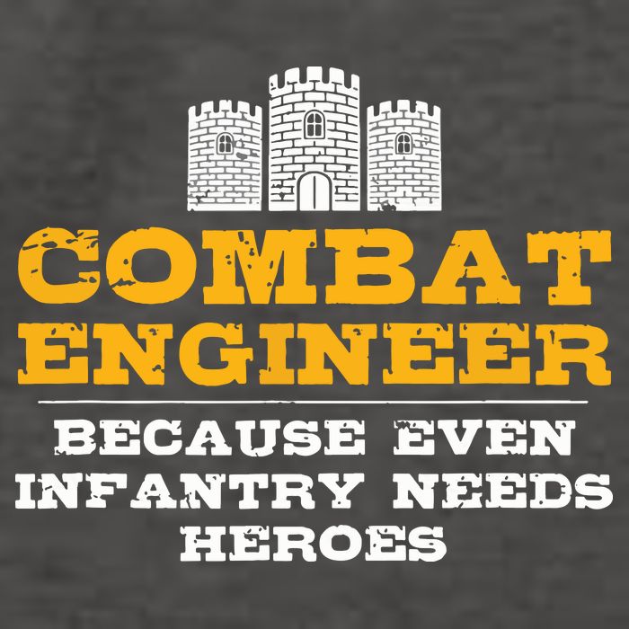 Combat Engineer Engineer Gifts Army Engineering Vector Backpack