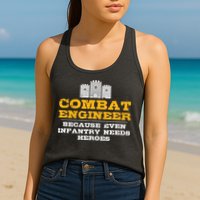 Combat Engineer Engineer Gifts Army Engineering Womens Tank Top