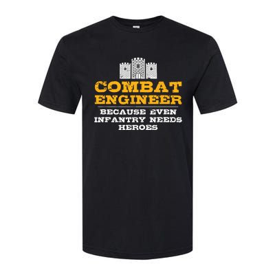 Combat Engineer Engineer Gifts Army Engineering Softstyle® CVC T-Shirt