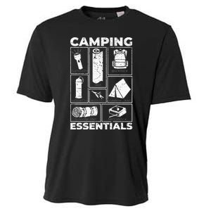 Camping Essentials Equipment Born Items Cooling Performance Crew T-Shirt