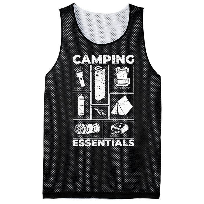 Camping Essentials Equipment Born Items Mesh Reversible Basketball Jersey Tank