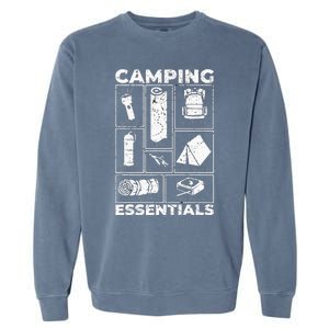 Camping Essentials Equipment Born Items Garment-Dyed Sweatshirt