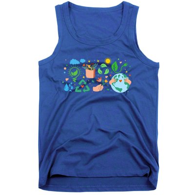 Clean Energy Environtal Protection 22 April Earth Day Cute Gift Tank Top