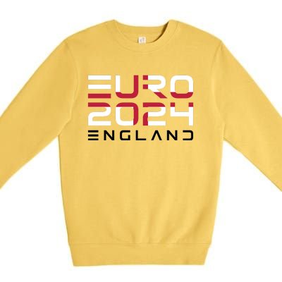 Cool England Euro 2024 National Jersey Team Premium Crewneck Sweatshirt