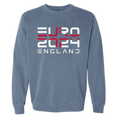 Cool England Euro 2024 National Jersey Team Garment-Dyed Sweatshirt