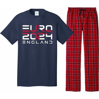 Cool England Euro 2024 National Jersey Team Pajama Set