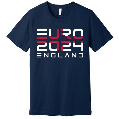 Cool England Euro 2024 National Jersey Team Premium T-Shirt