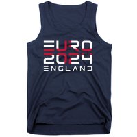 Cool England Euro 2024 National Jersey Team Tank Top