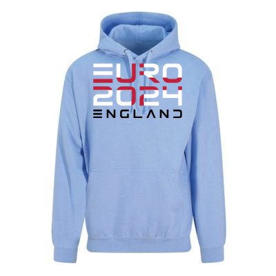 Cool England Euro 2024 National Jersey Team Unisex Surf Hoodie