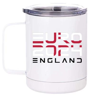 Cool England Euro 2024 National Jersey Team 12 oz Stainless Steel Tumbler Cup