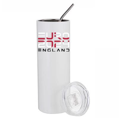 Cool England Euro 2024 National Jersey Team Stainless Steel Tumbler