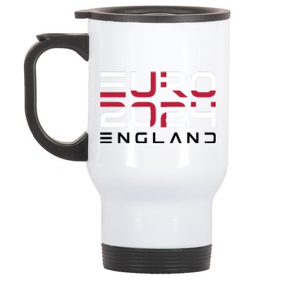 Cool England Euro 2024 National Jersey Team Stainless Steel Travel Mug