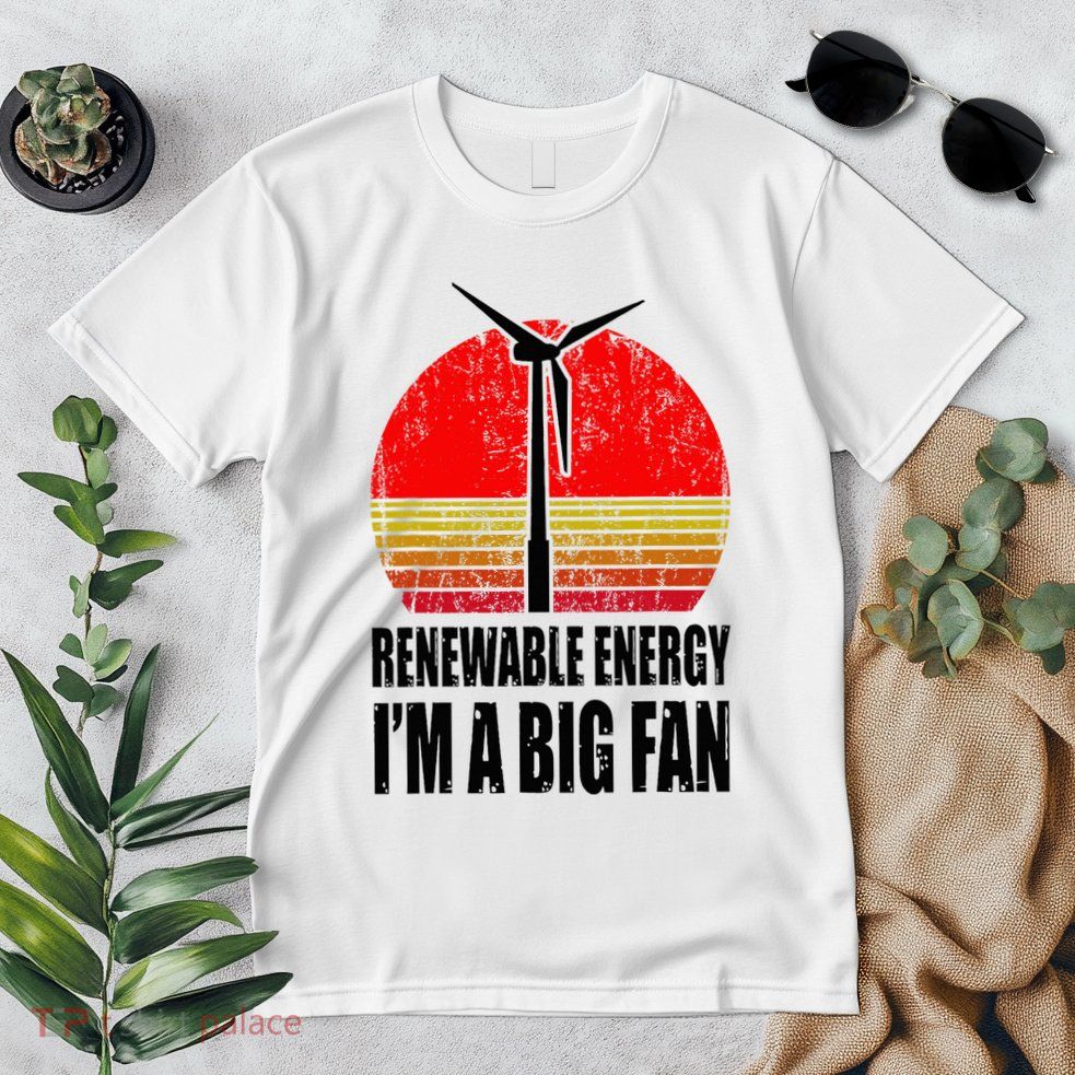 Clean Energy Environmental Global Warming Wind Energy Premium T-Shirt