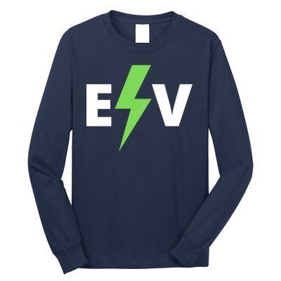 Cool EV Electric Vehicle, EV Life, Funny Electric Vehicle Long Sleeve Shirt