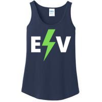 Cool EV Electric Vehicle, EV Life, Funny Electric Vehicle Ladies Essential Tank