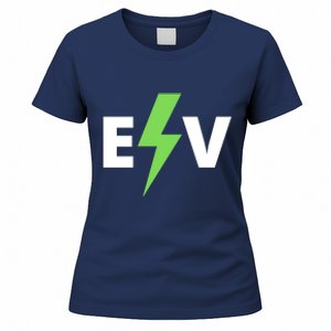 Cool EV Electric Vehicle, EV Life, Funny Electric Vehicle Women's T-Shirt