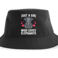 Cool Elephant For Women Girls African Elephant Lover Zoology Sustainable Bucket Hat