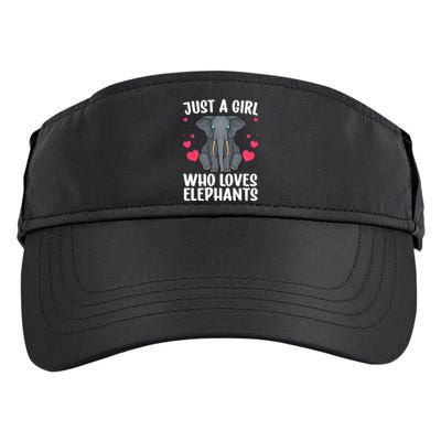 Cool Elephant For Women Girls African Elephant Lover Zoology Adult Drive Performance Visor