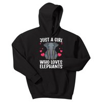 Cool Elephant For Women Girls African Elephant Lover Zoology Kids Hoodie