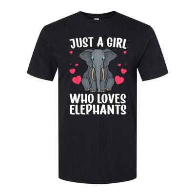 Cool Elephant For Women Girls African Elephant Lover Zoology Softstyle® CVC T-Shirt